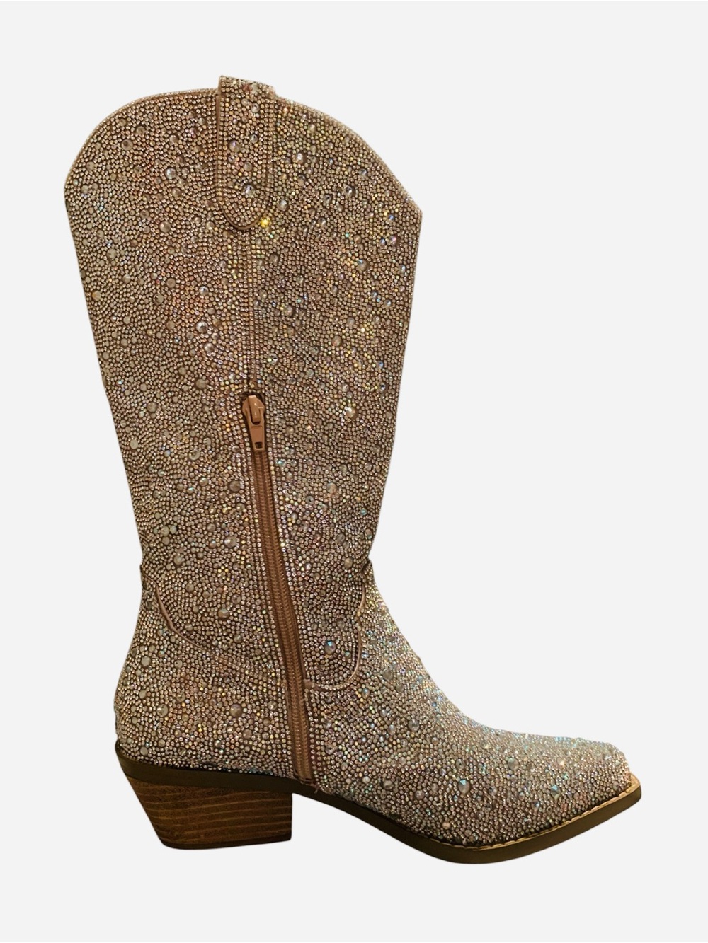 🩷BETSEY RHINESTONE BOOT🩷EXCELLENT CONDITION!!! - Picture 2 of 8